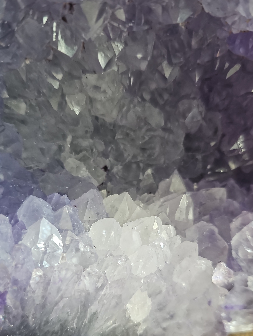 Amethyst Geode Display Piece - Deep Purple Crystals - Picture 6 of 7